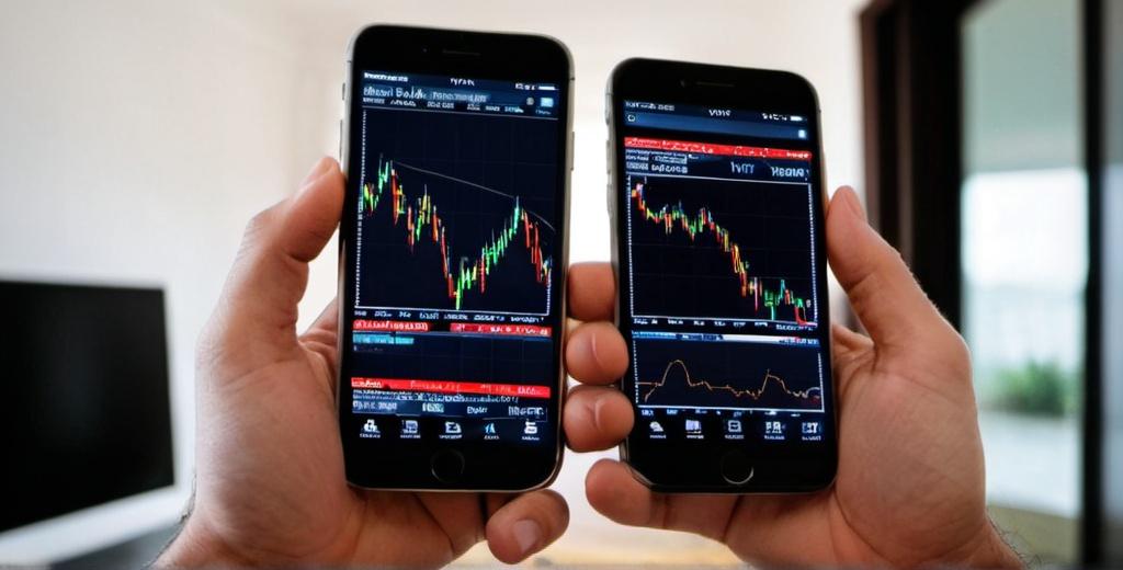 forex trading screens on phones